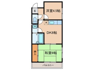 メゾン瀧口の物件間取画像